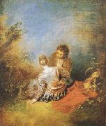 The Indiscretion (mk08), Jean-Antoine Watteau